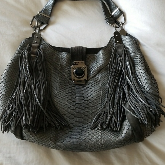 CELINE Dimitri Medium Python Hobo - Picture 1 of 7